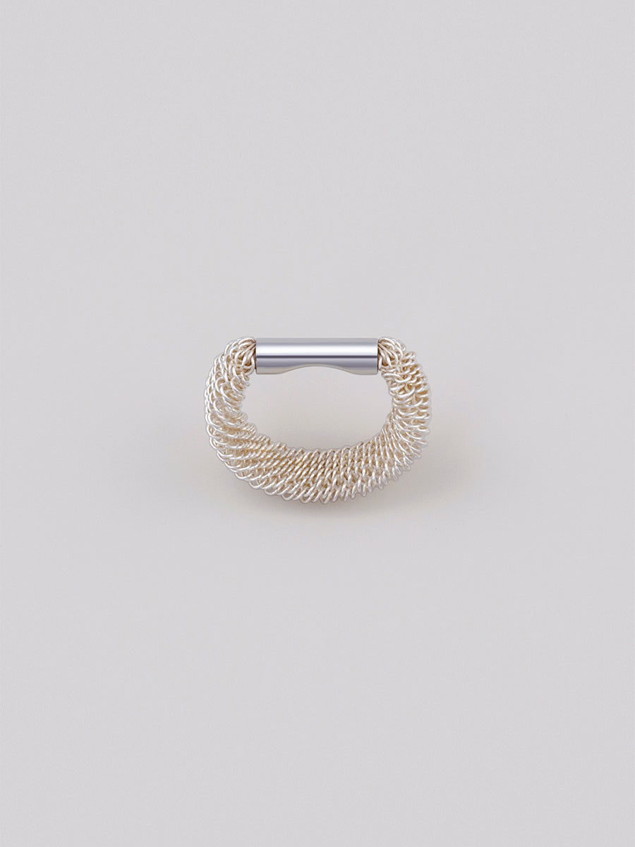8mm Filigree Shoelace Ring