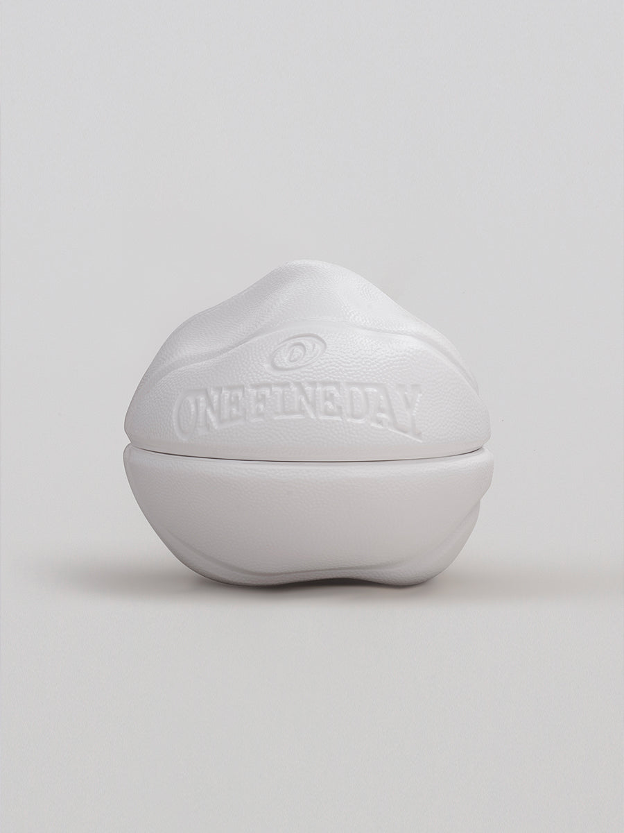 Porcelain Basketball Incense Burner