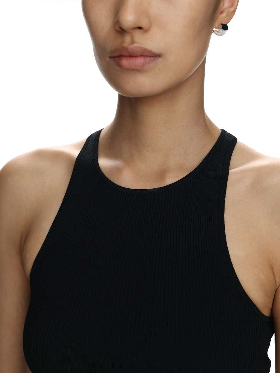 Arc Silver Filigree Earring