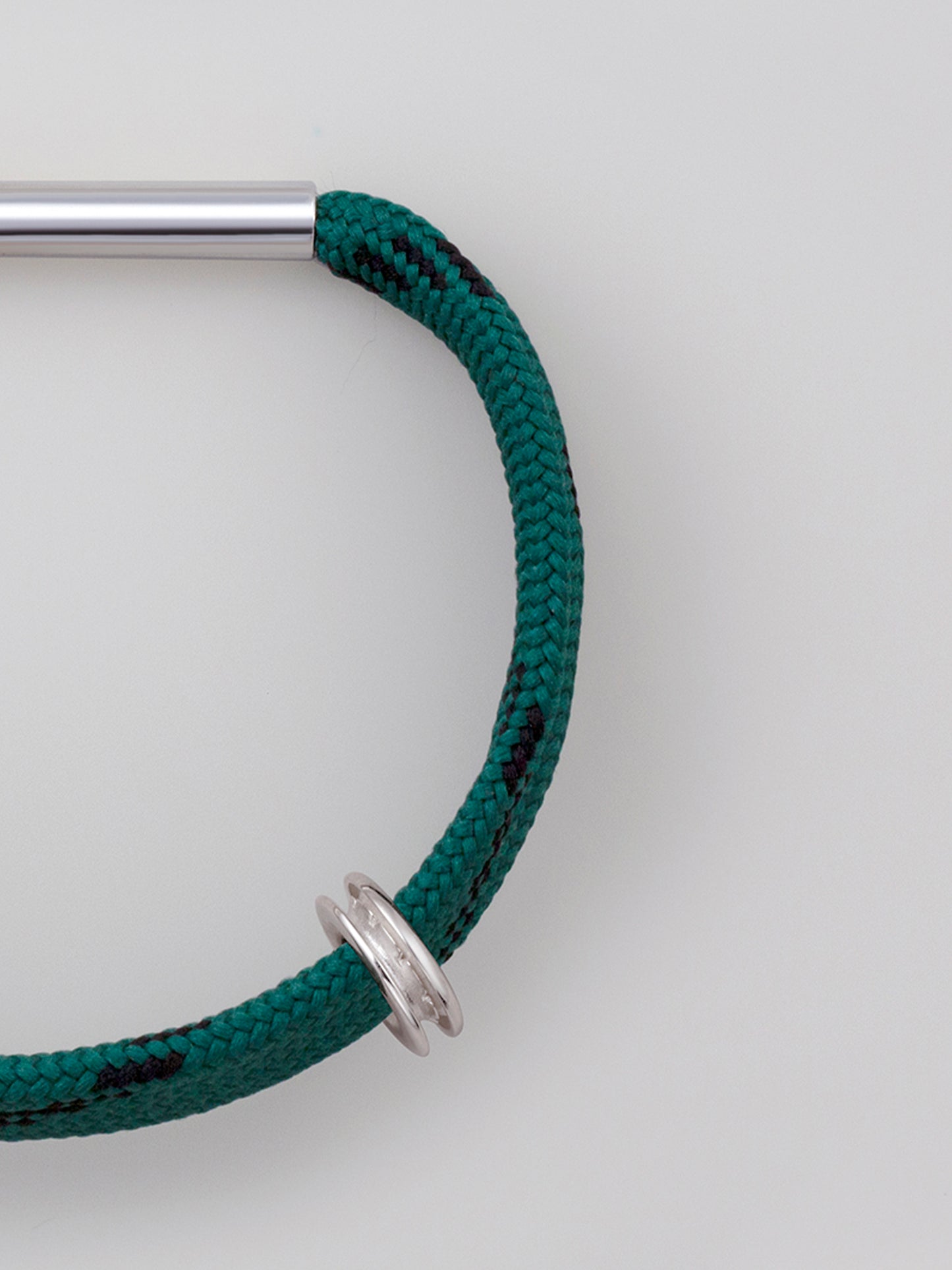 Shoelace Bracelet - Forest Green