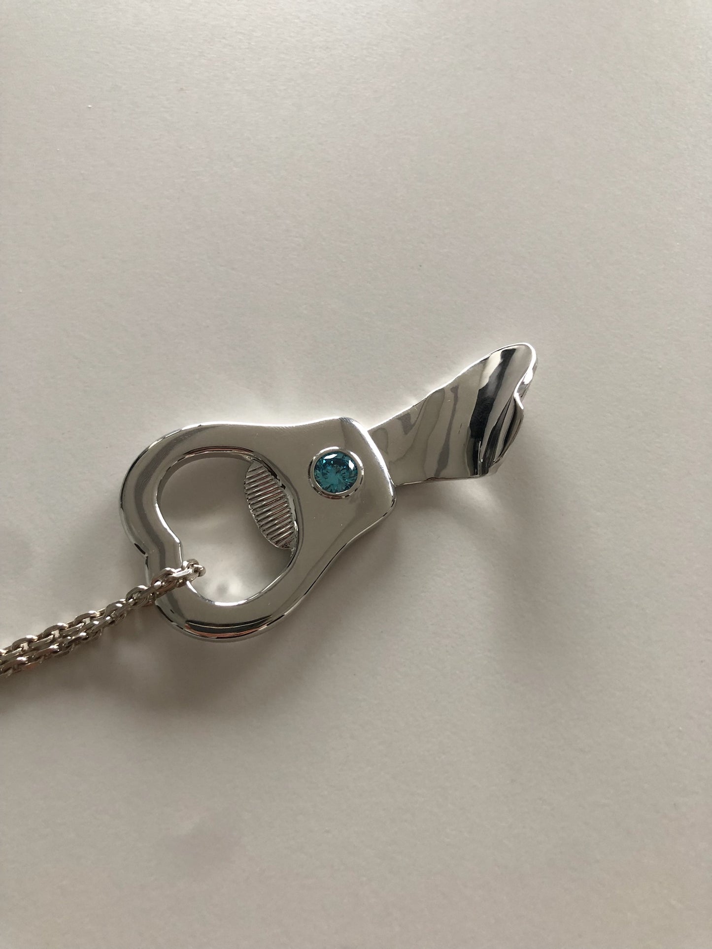 Beer Tab Bottle Opener Pendant Necklace