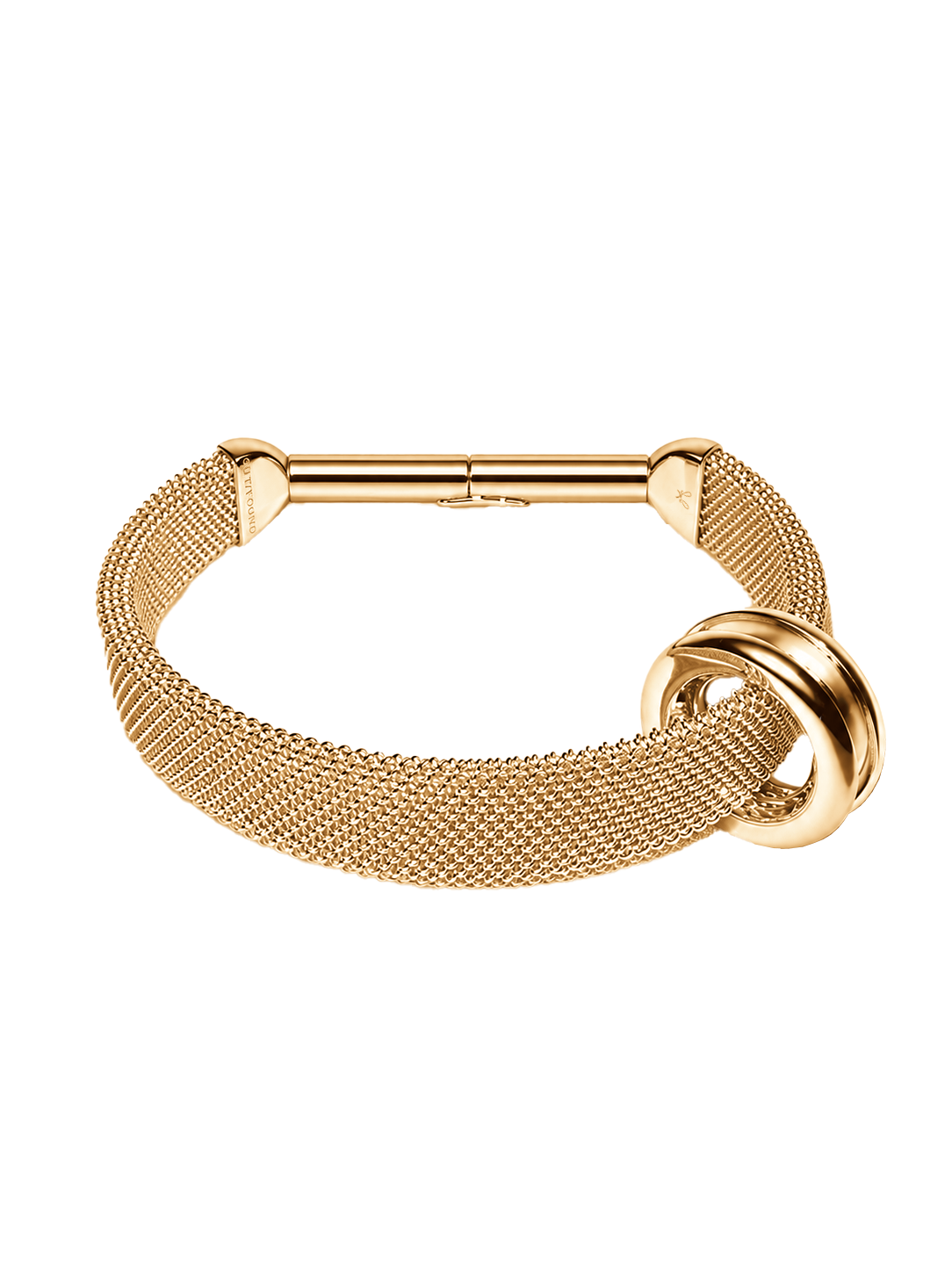 12mm Filigree Shoelace Bracelet - GOLD