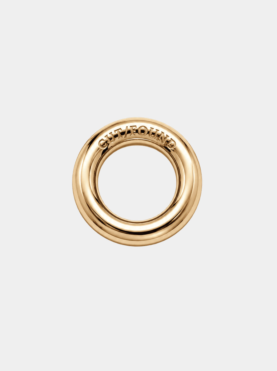 12mm Logo Engraved Grommet - GOLD