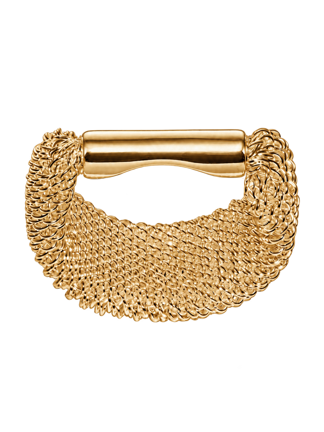 12mm Filigree Shoelace Ring - GOLD