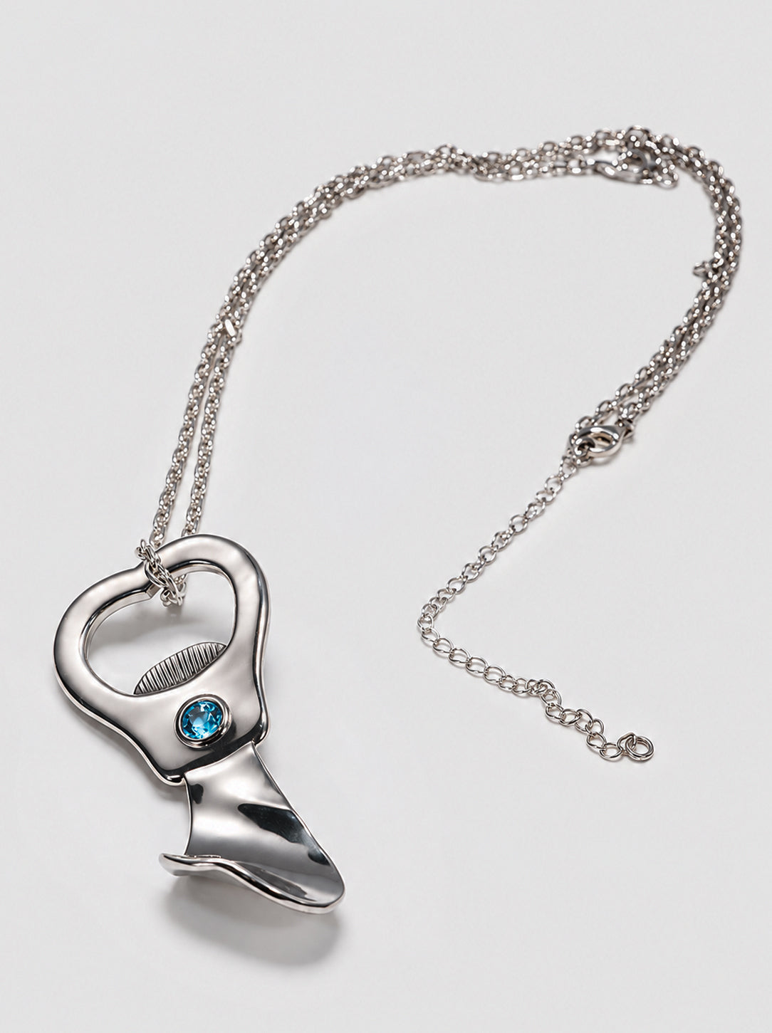 Beer Tab Bottle Opener Pendant Necklace