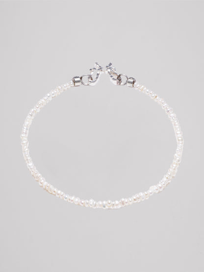 C/F Scissor Freshwater Rice Pearl Bracelet