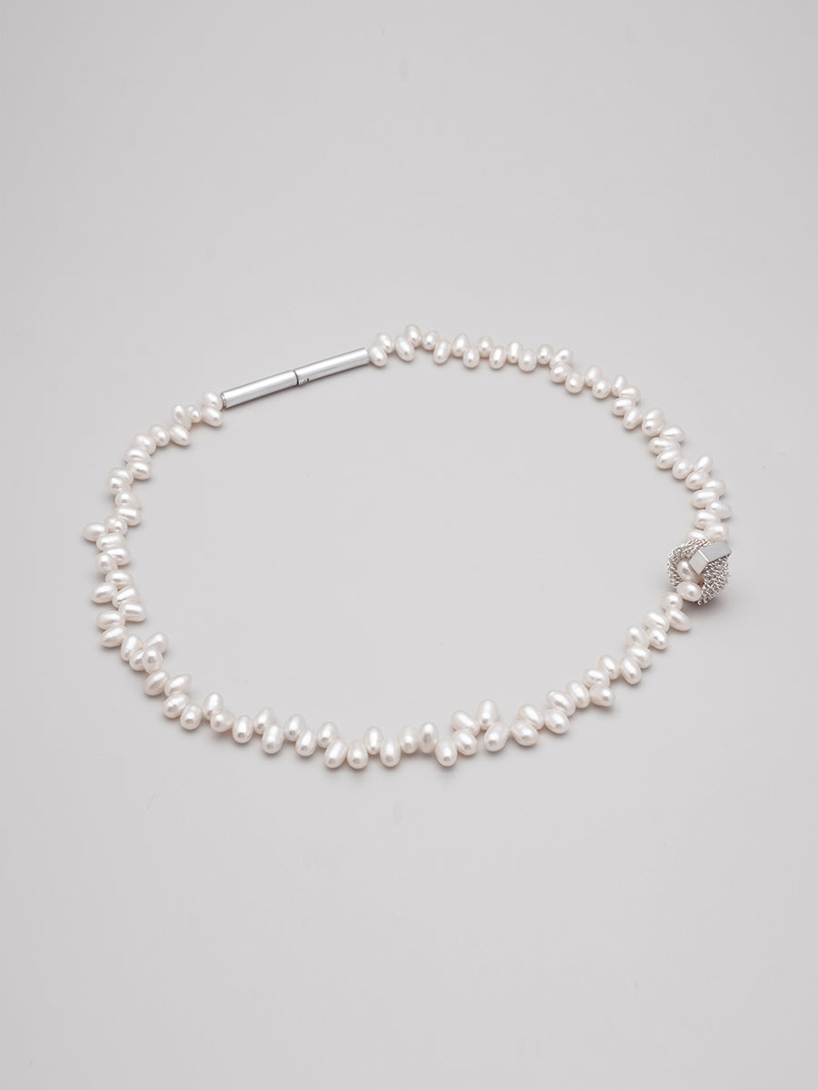 Freshwater Rice Pearl Choker