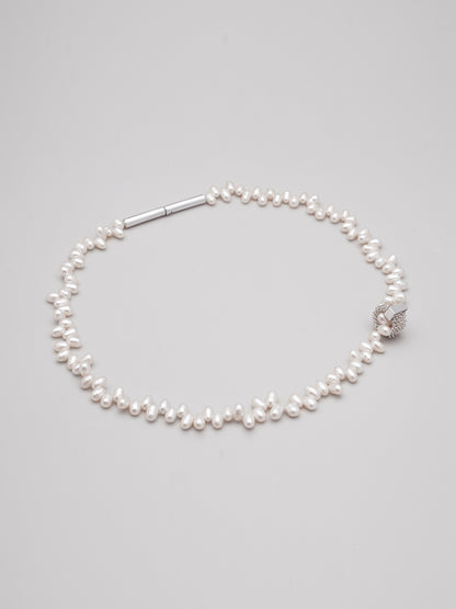 Freshwater Rice Pearl Choker