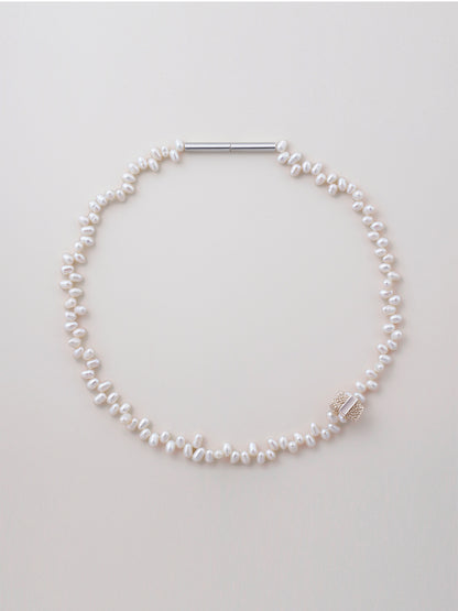 Freshwater Rice Pearl Choker