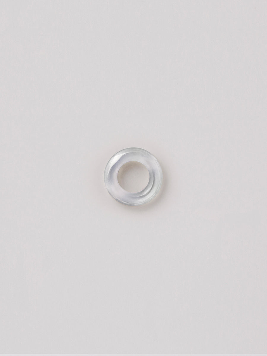 Hand-carved Crystal Grommet - Quartz
