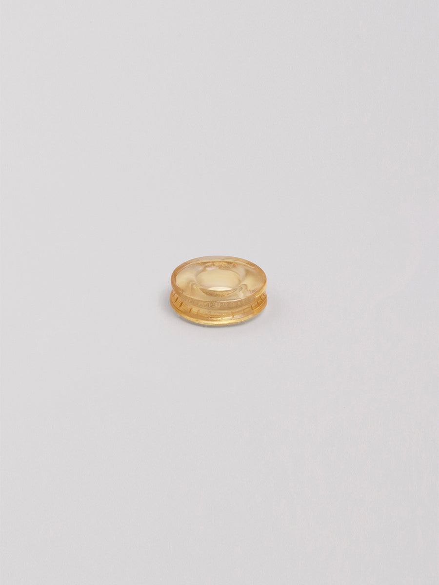 Hand-carved Crystal Eyelet - Citrine