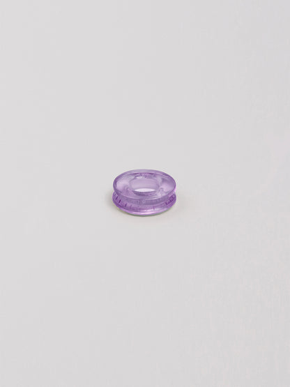 Hand-carved Crystal Eyelet - Amethyst