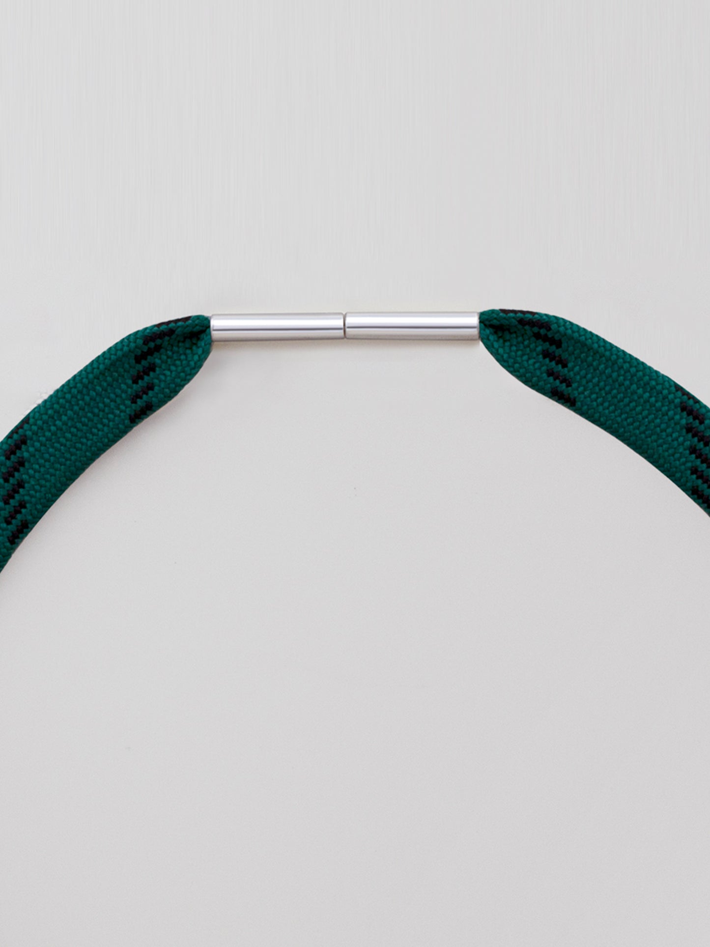 Shoelace Necklace - Forest Green