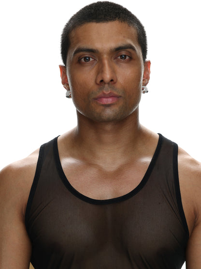 Cube Silver Filigree Earring