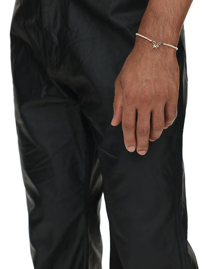 C/F Scissor Freshwater Rice Pearl Bracelet