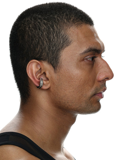 Hallmark Engraved Eyelet Ear Cuff - L