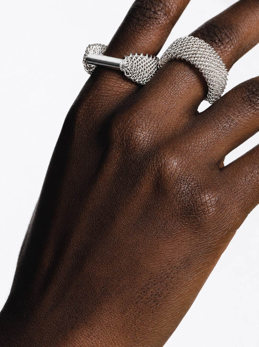 12mm Filigree Shoelace Ring