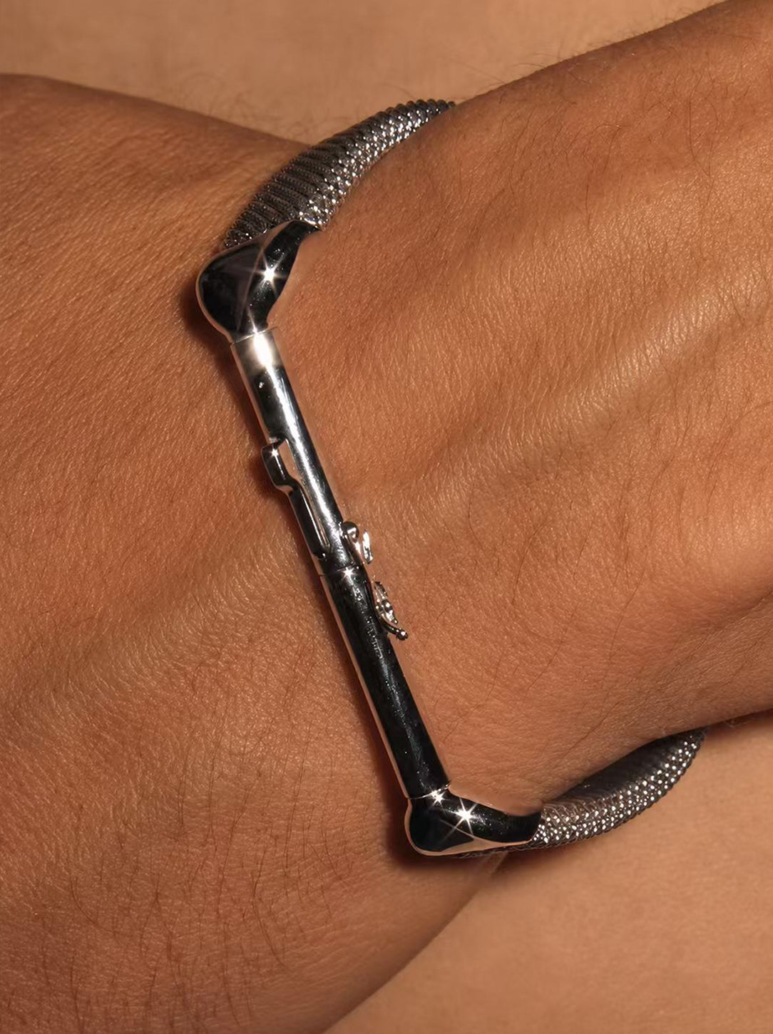 12mm Filigree Shoelace Bracelet