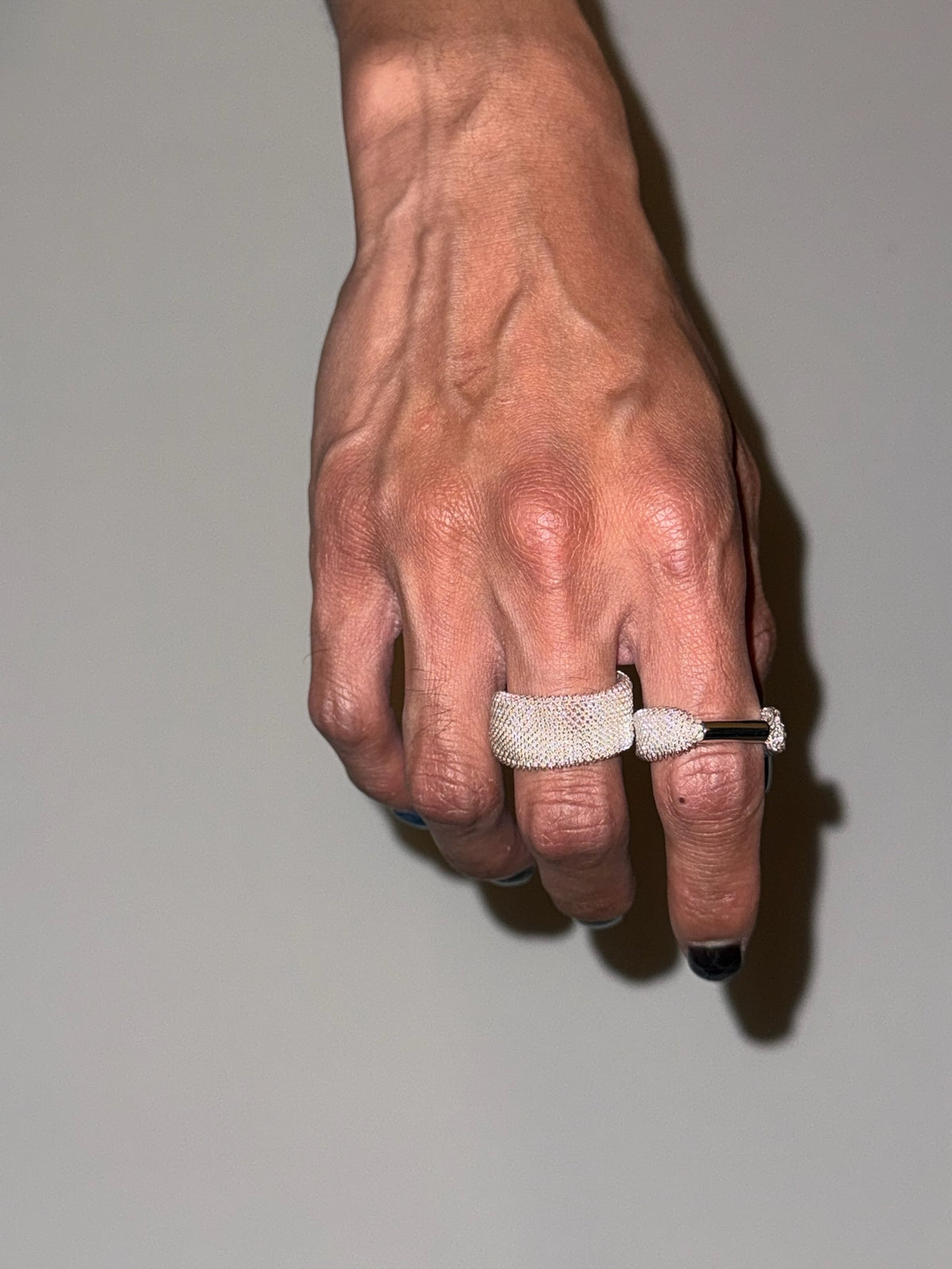 12mm Filigree Shoelace Ring