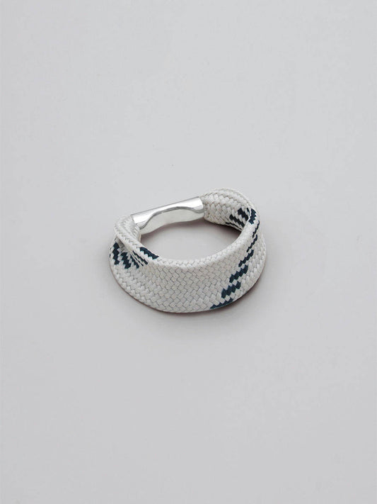 Shoelace Ring - Beige