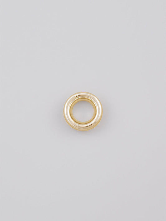 12mm Logo Engraved Eyelet - GOLD